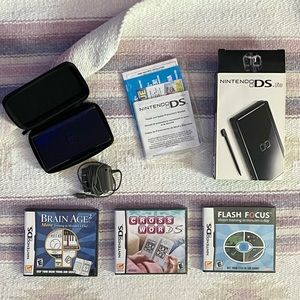 Nintendo DS Lite with Games